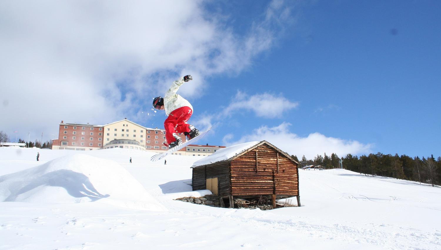 I skibakken, Dalseter Høyfjellshotell