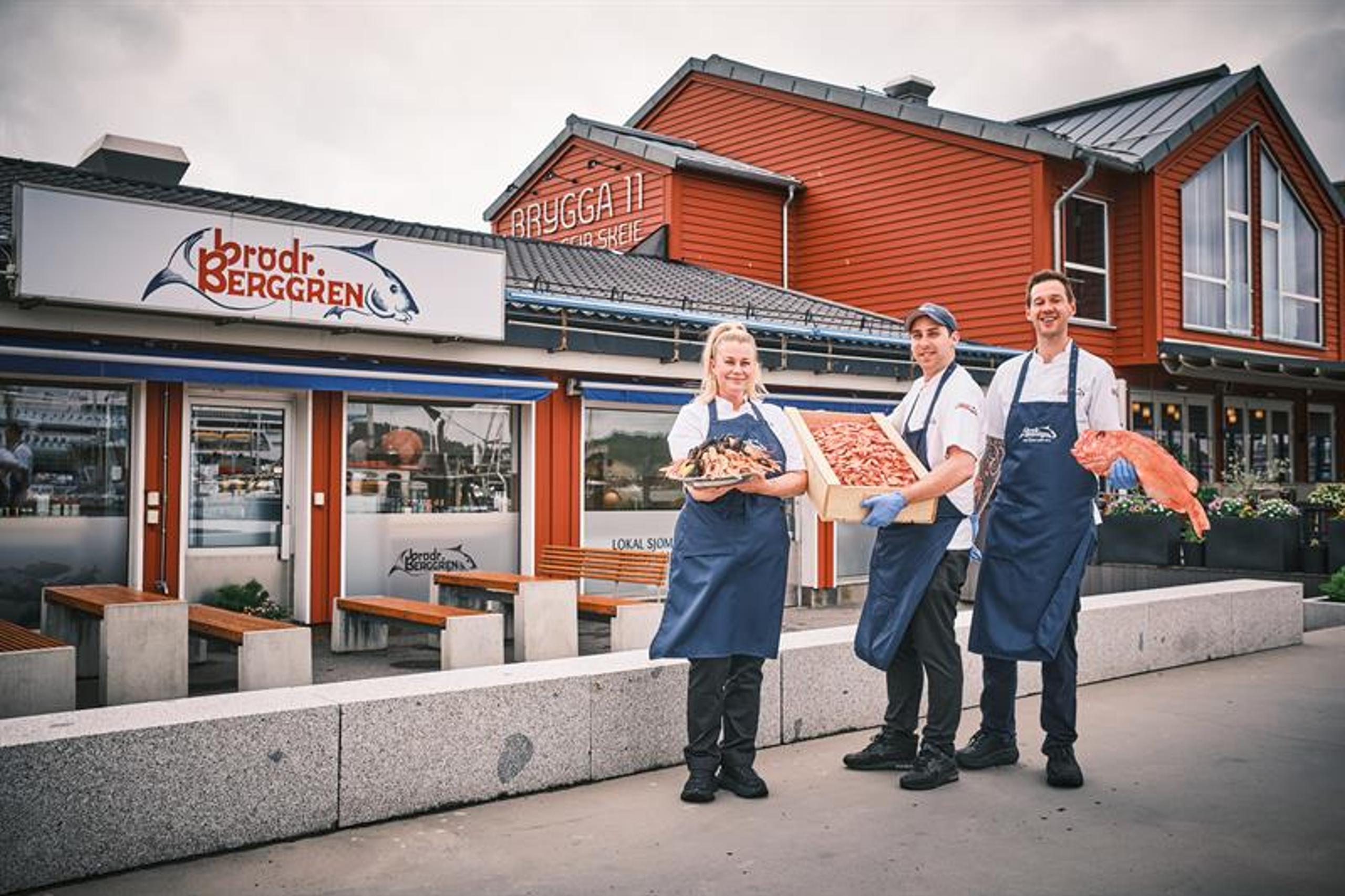 Brodr. Berggren seafood-shop