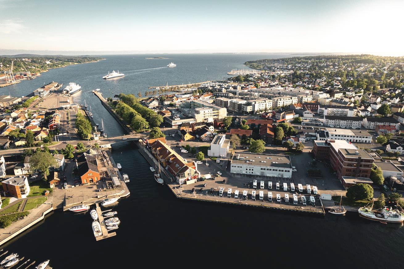 Bilde Moss havn