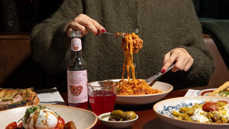 Fersk pasta, rett fra kjøkkenet.