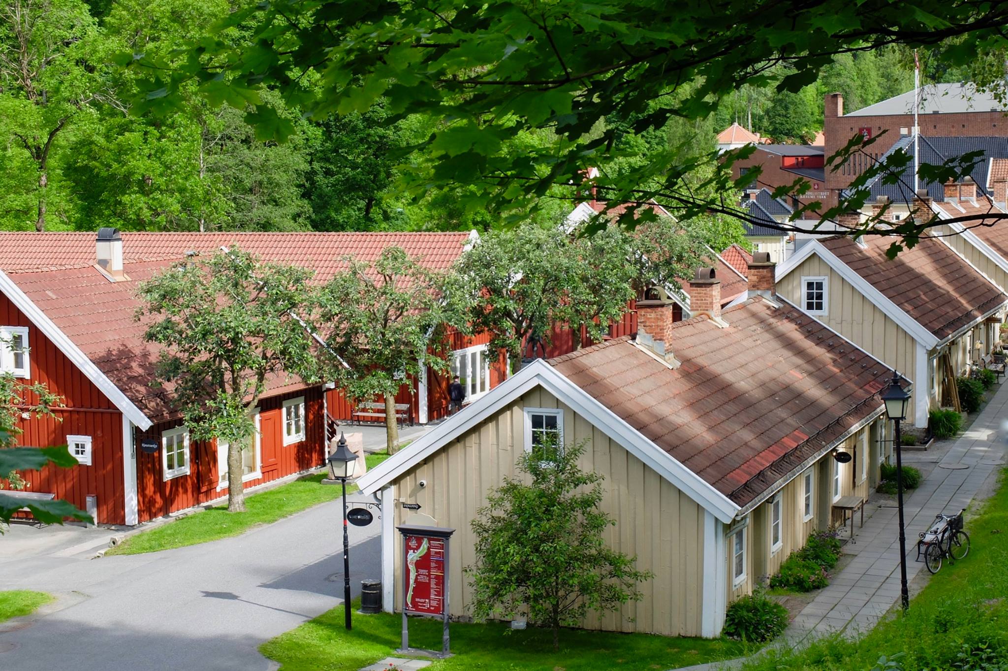 Charming old houses in the Verksgata