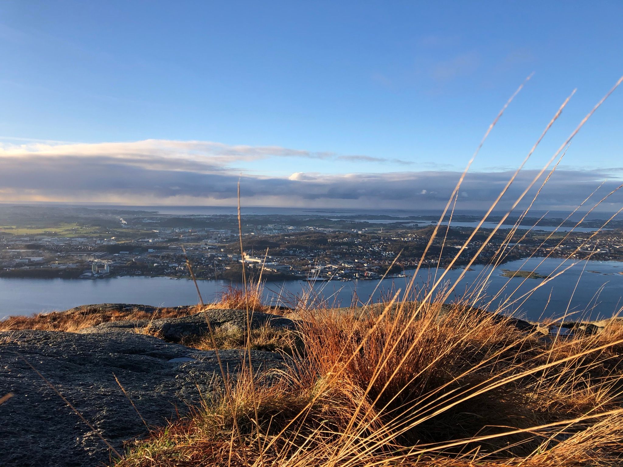 View towards Sandnes from Dalsnuten