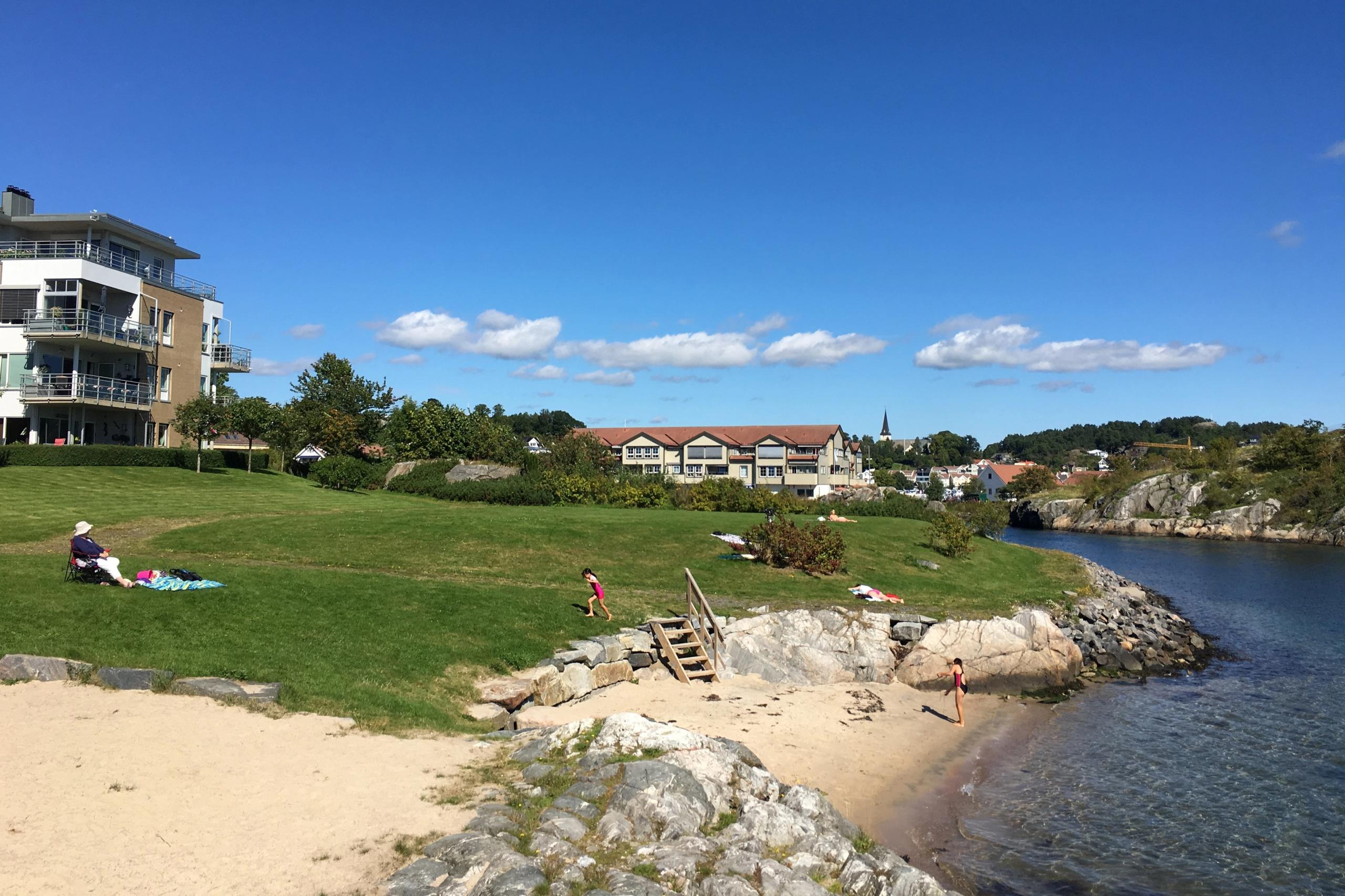 Bystranda i Grimstad