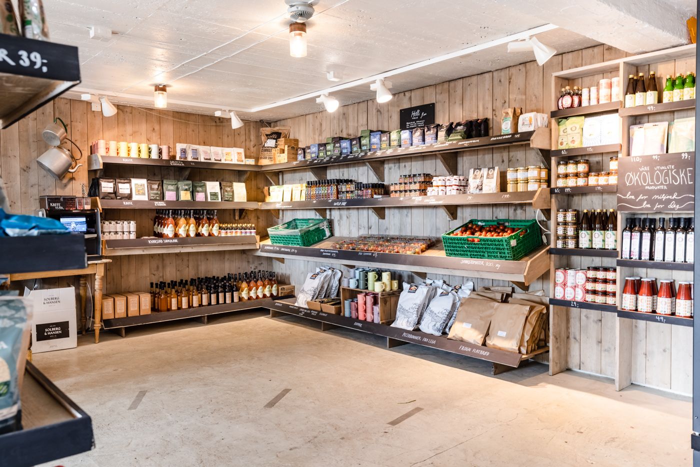 Gårdsbutikken til Haneborg gård