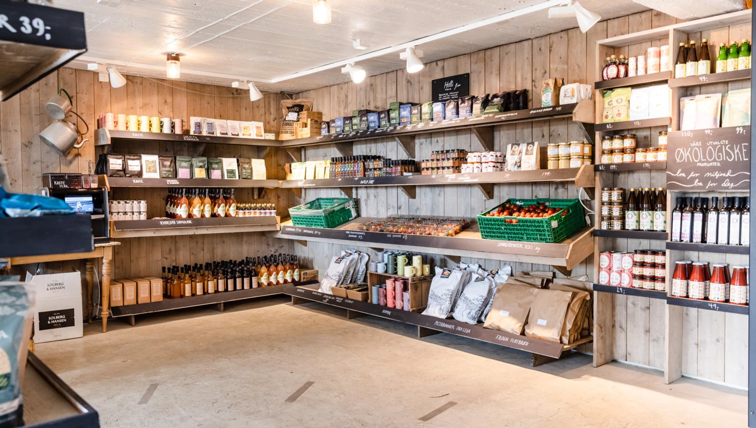 Gårdsbutikken til Haneborg gård