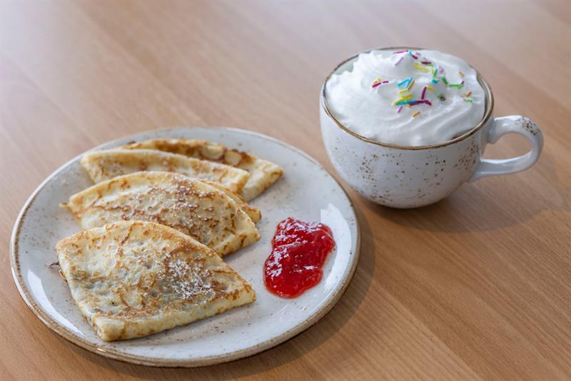 pancake at Vierli Kafeteria
