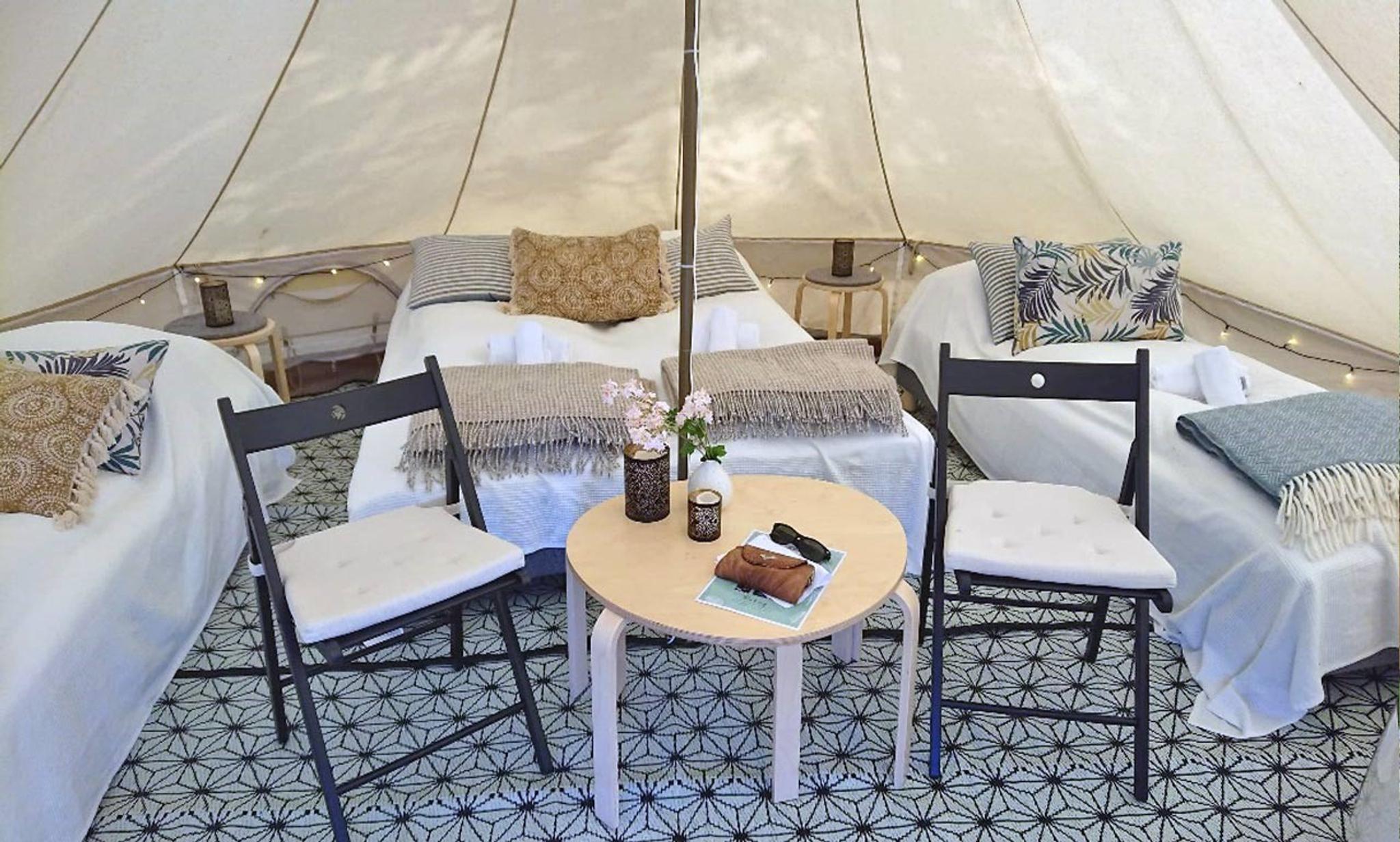 Glamping & Beer at Lilland Brewing Hotel at Tau