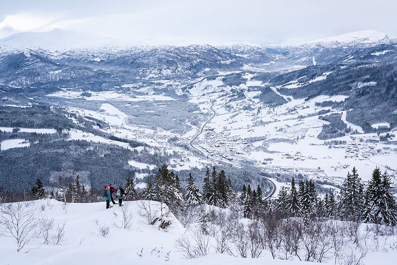 Snowshoeing at Hanguren
