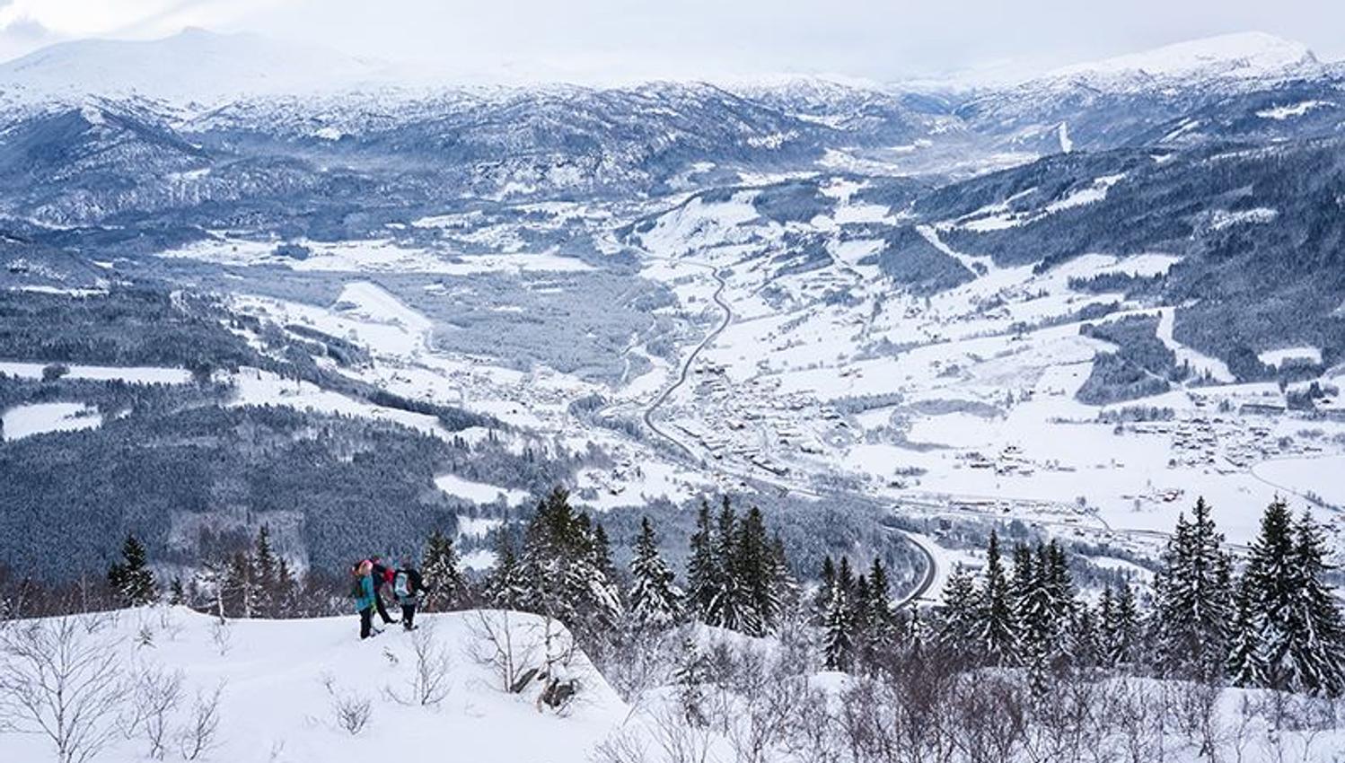 Snowshoeing at Hanguren