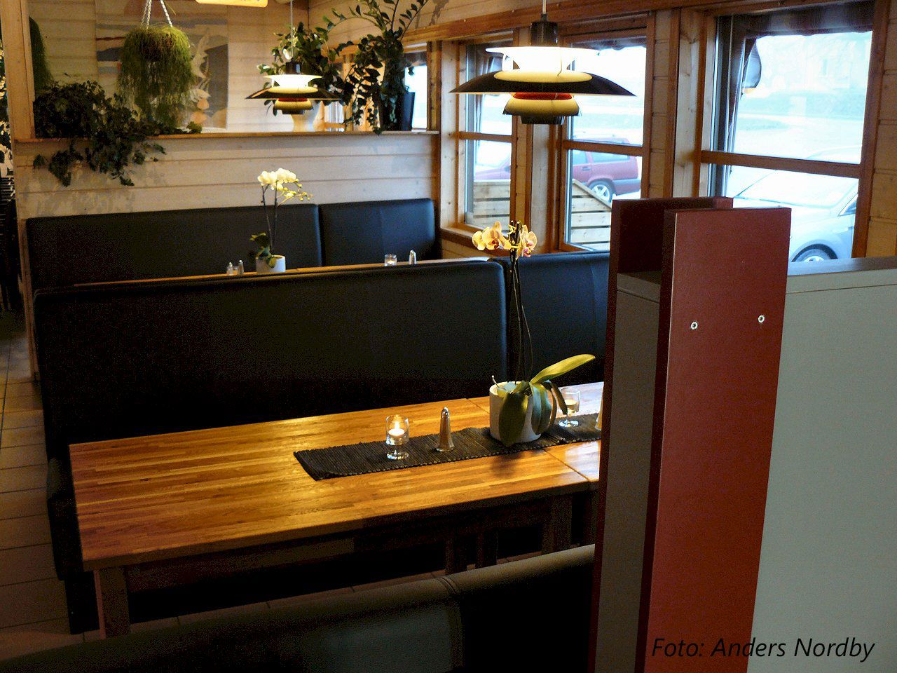 restauranten på Aarnes Kafeteria