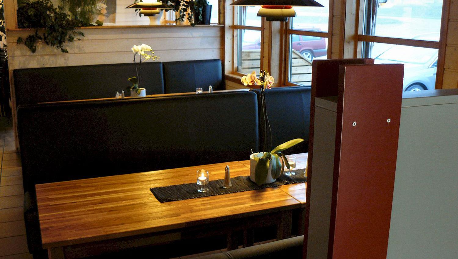 restauranten på Aarnes Kafeteria