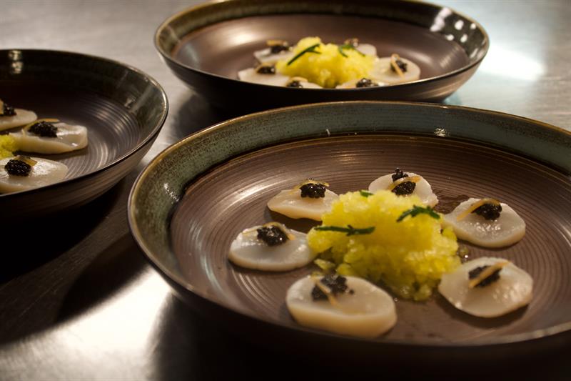 Detail of dish
