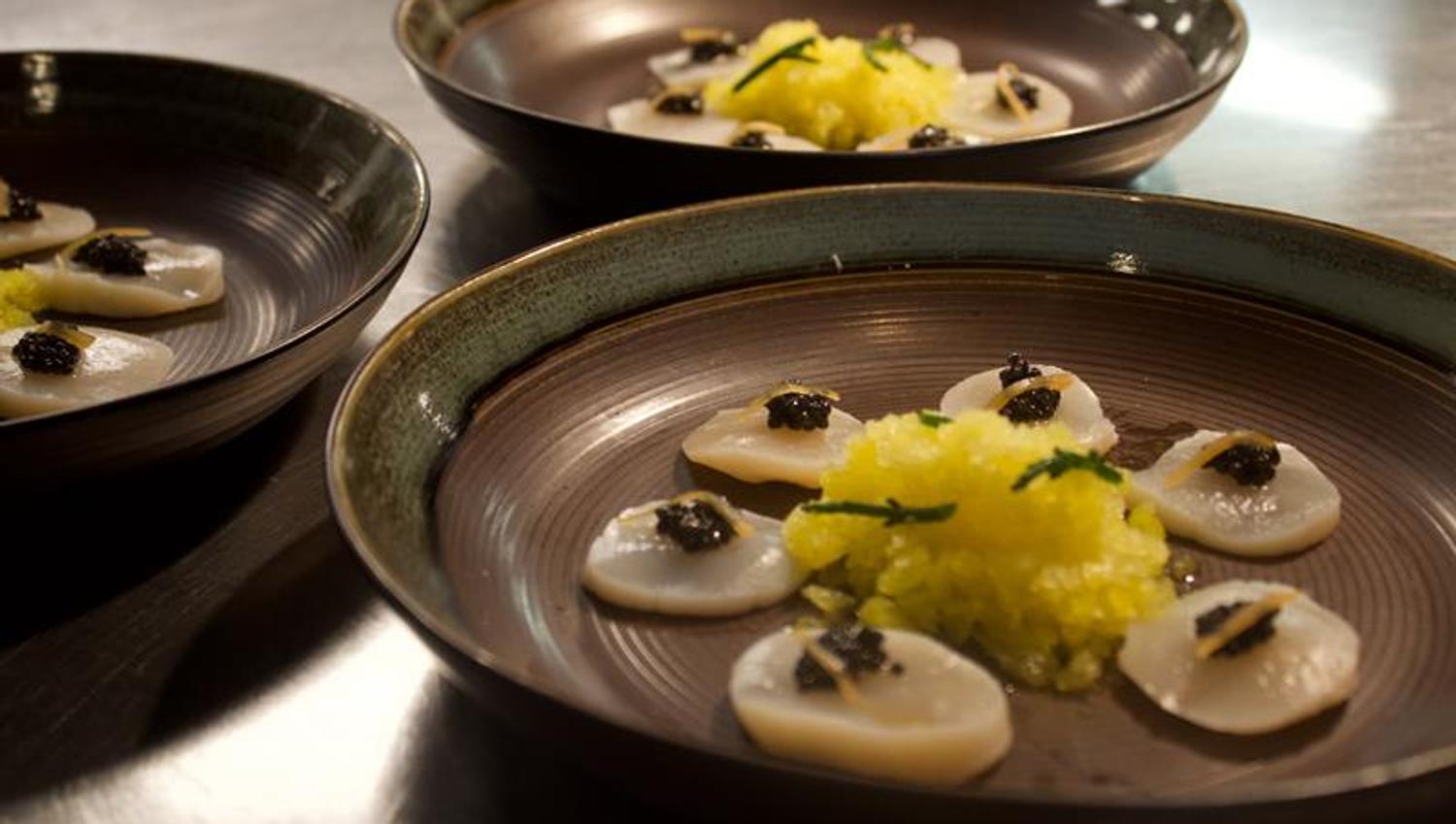 Detail of dish
