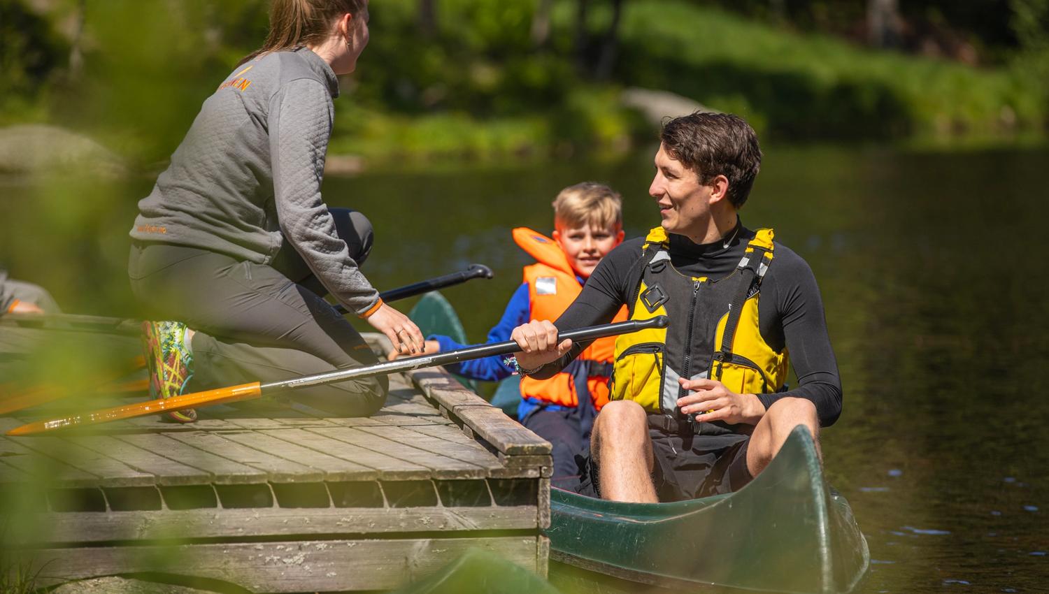 Canoe rental Fløyen