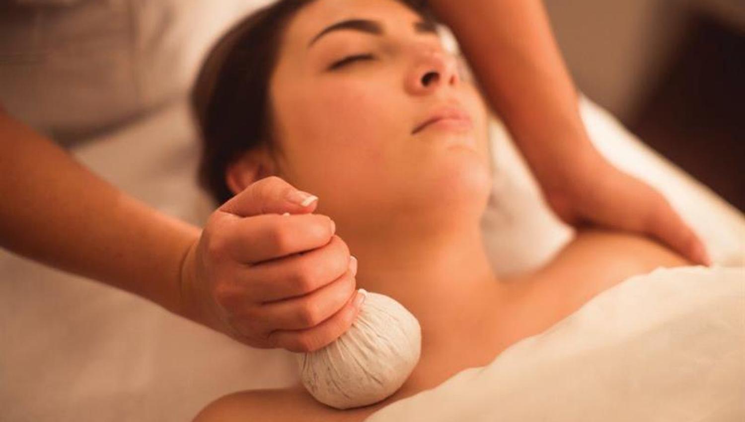 Herb massage