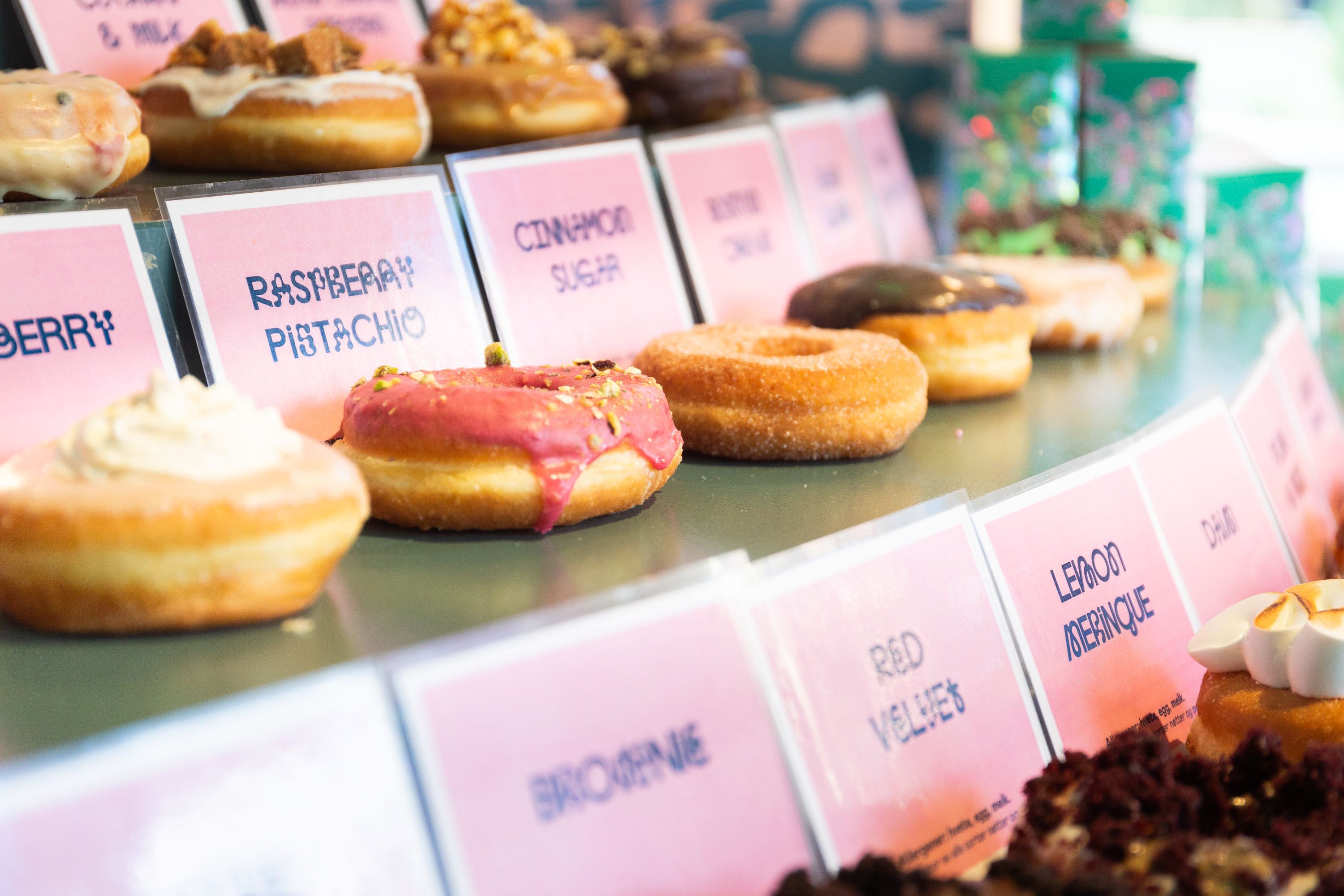 ulike typer donuts