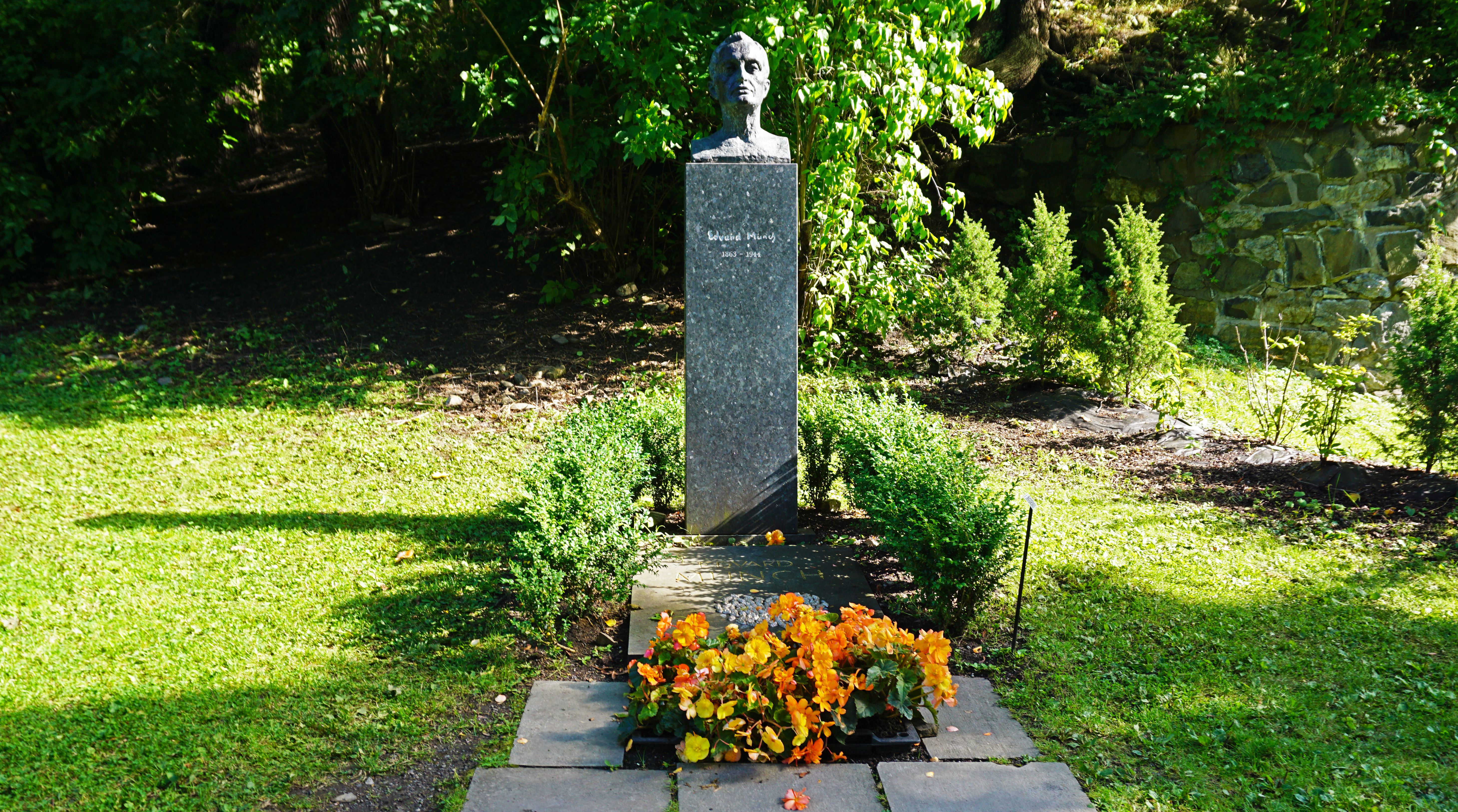 edvard munchs grave