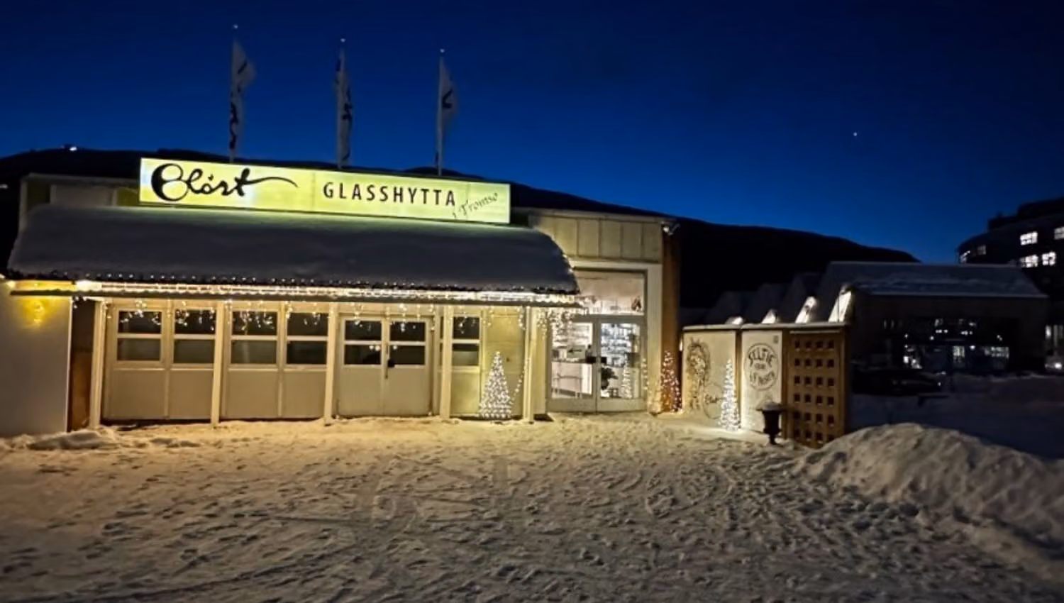 Blåst Glass Studio in Tromsø, where visitors can discover traditional glassmaking and watch skilled artisans shape glass by hand.
