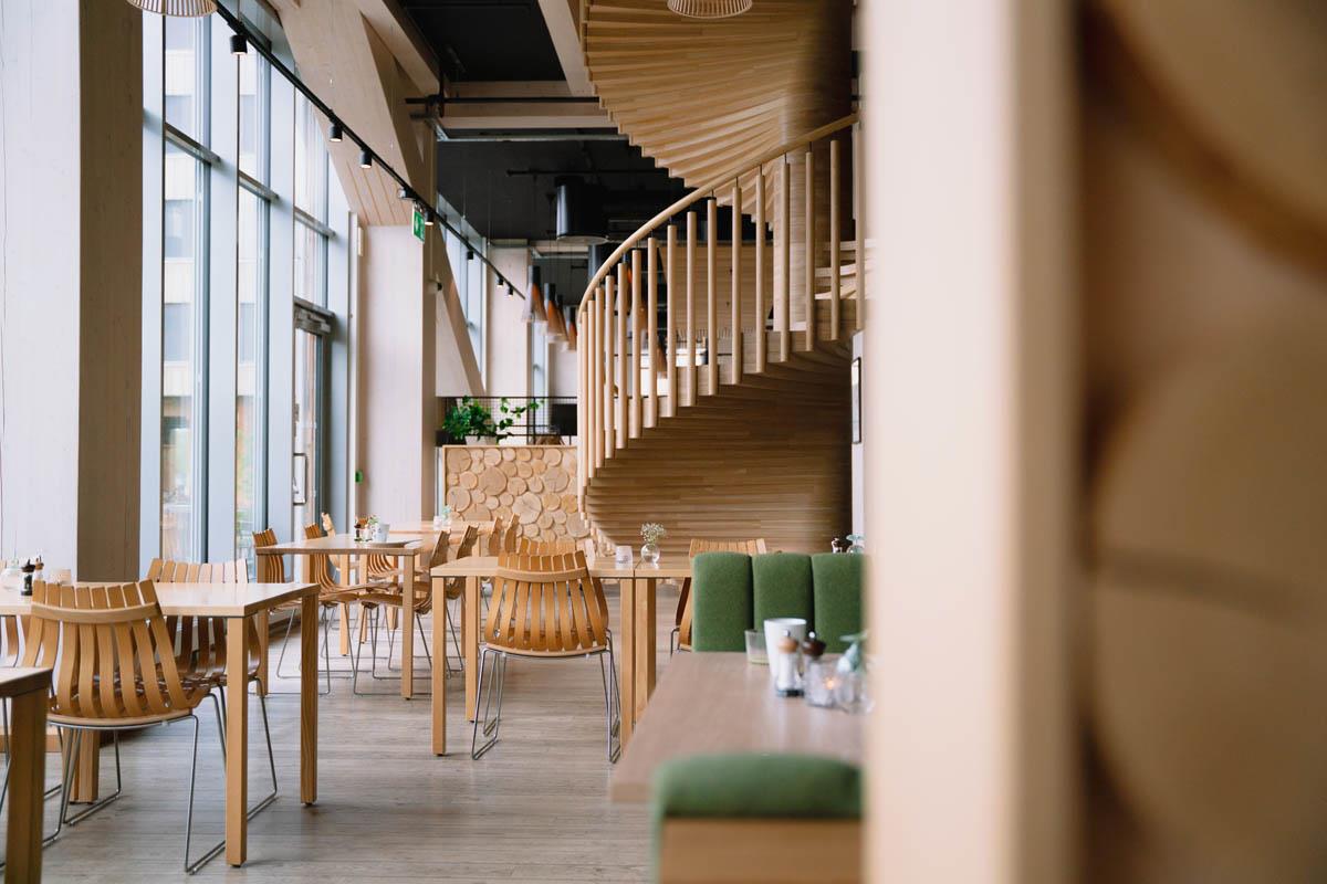 Restaurant Oak på Wood hotel