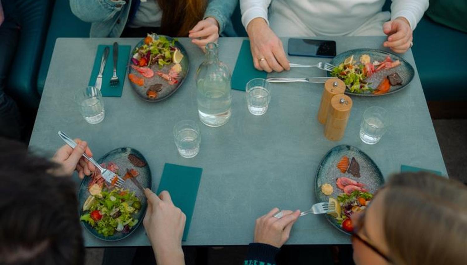 A sampling of seafood at FishMe in Mathallen