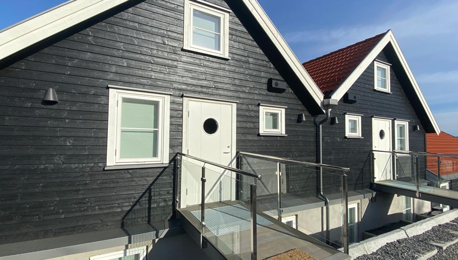 rorbuer på Sjøterrassen
