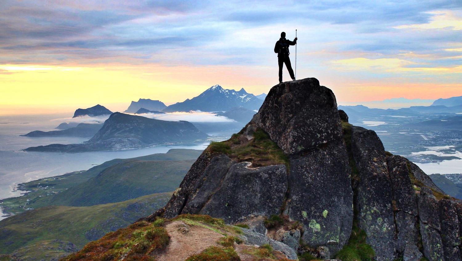 Lofotnaturen kaller og hele vest-lofoten kan beskues