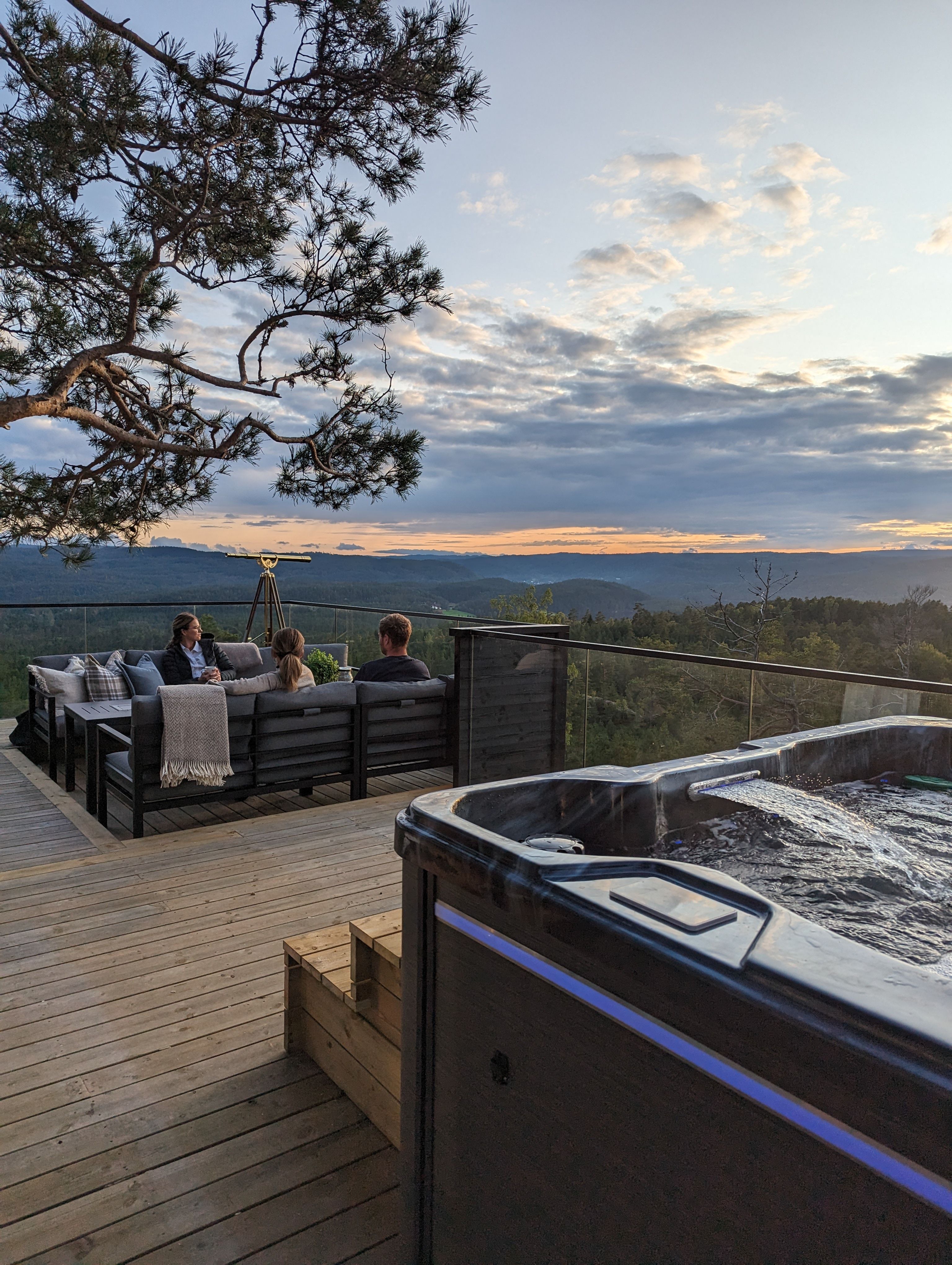 Ørneredet, Iveland Tree Top Panorama