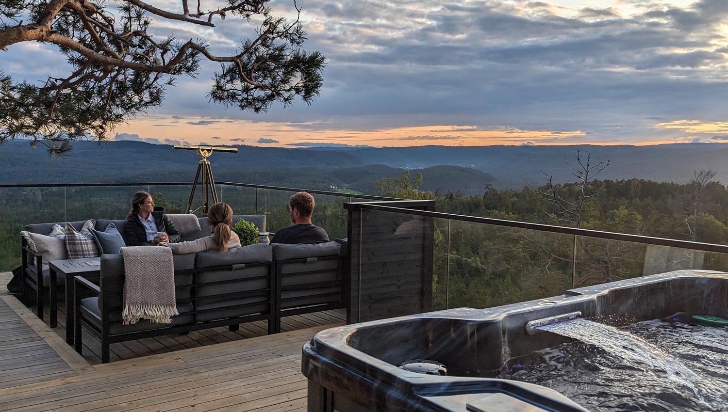 Ørneredet, Iveland Tree Top Panorama