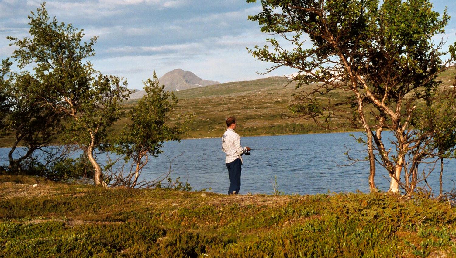 Fishing in Holmtjønna - Snåsa Fjellstyre