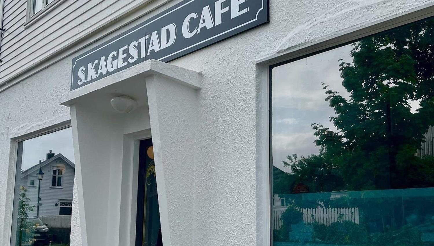 Fasade av kafeen