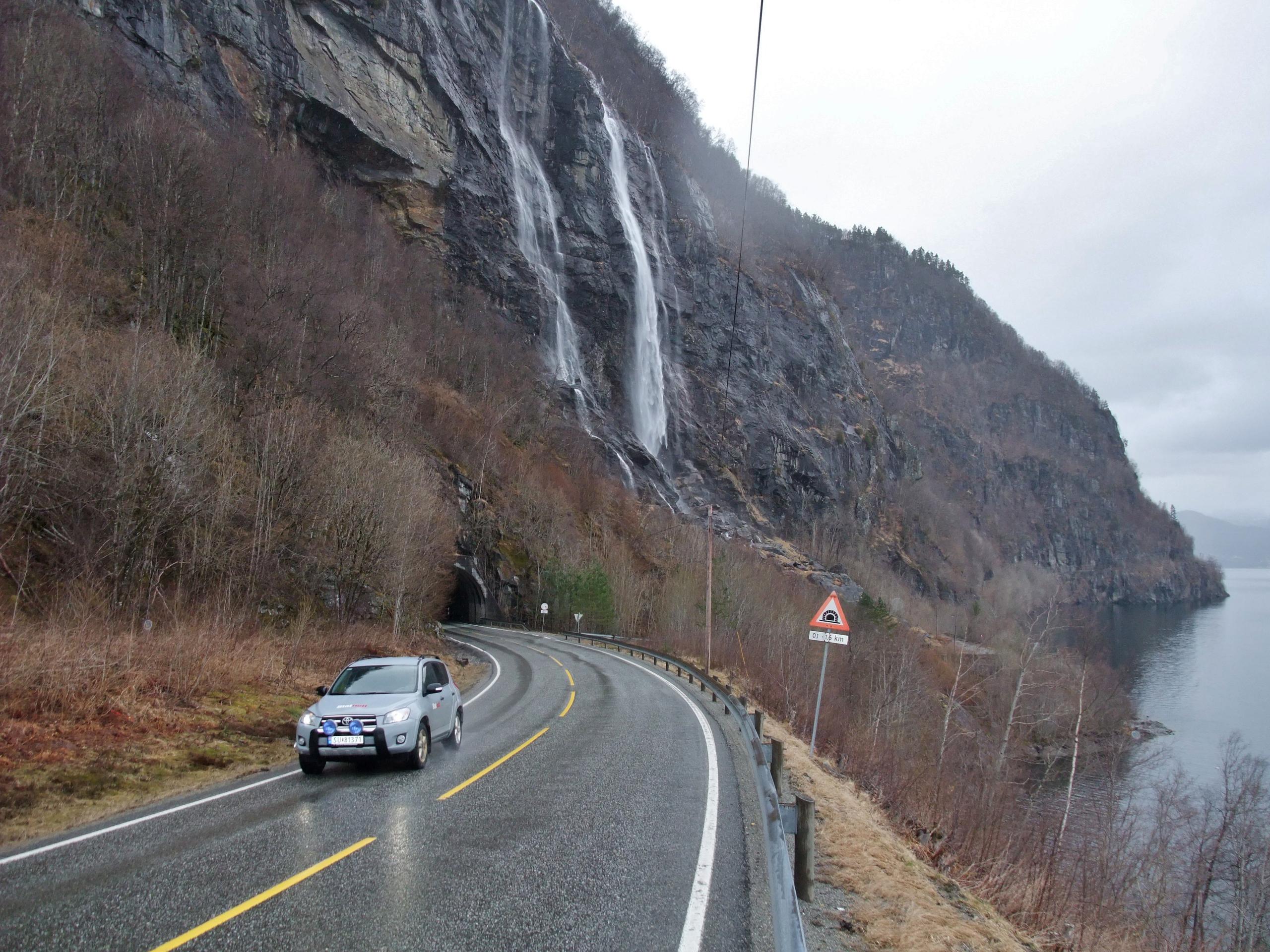 Honganvikfossen i Sauda