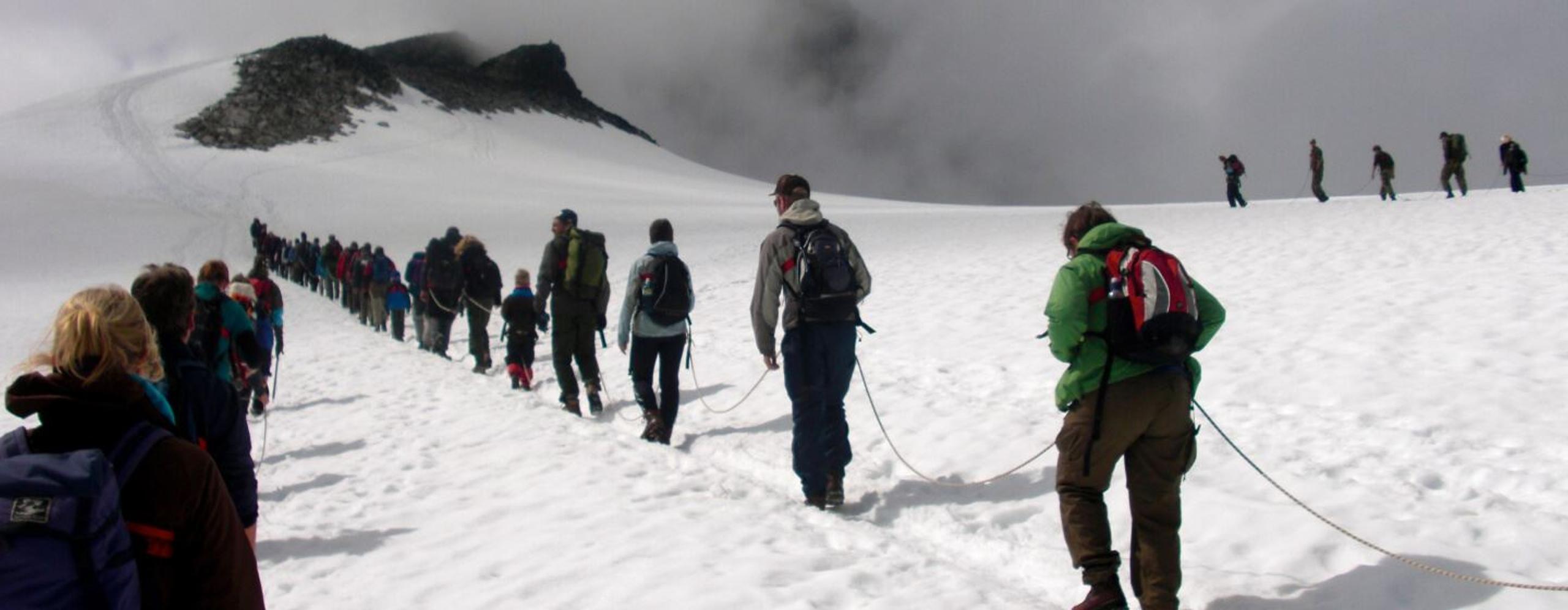 Winter mountain hike with FarOut in Tromso, Northern Norway