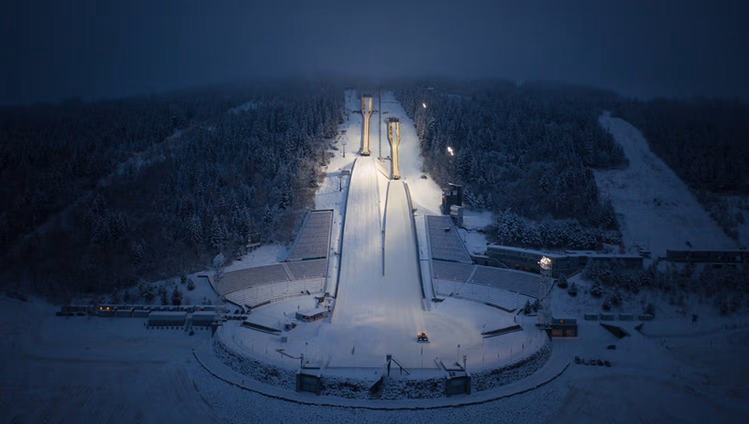 Lysgårdsbakkene Jumping Area - winter