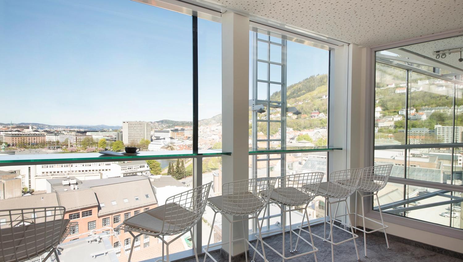 Scandic Ørnen - view top floor