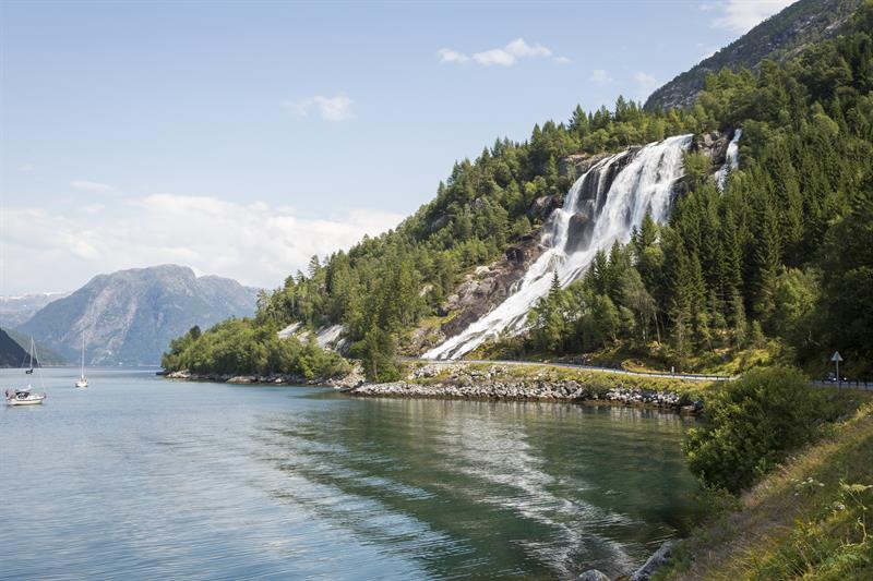 Furebergsfossen - Fureberg waterfall