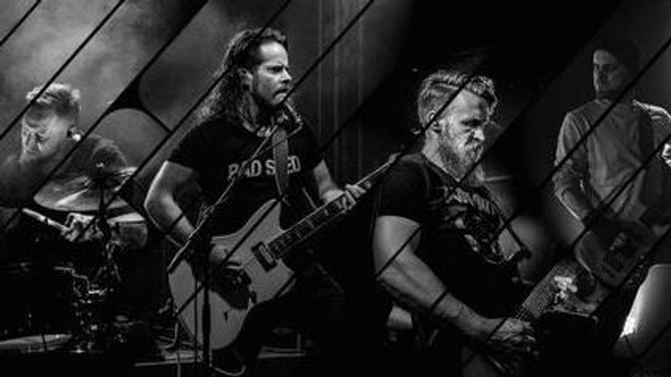Wolf on Fire band at the concert
