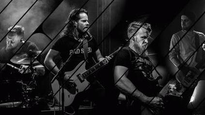 Wolf on Fire band at the concert