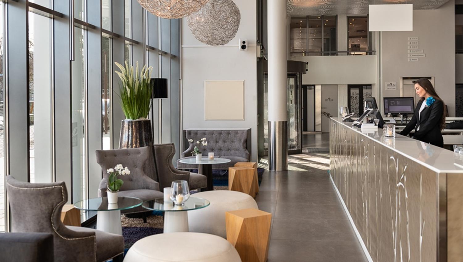Quality Hotel Strand Gjøvik - Resepsjon