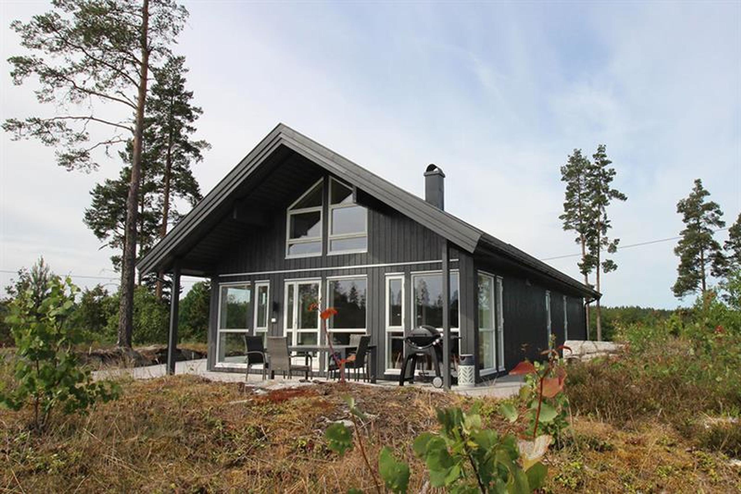 gray cabin