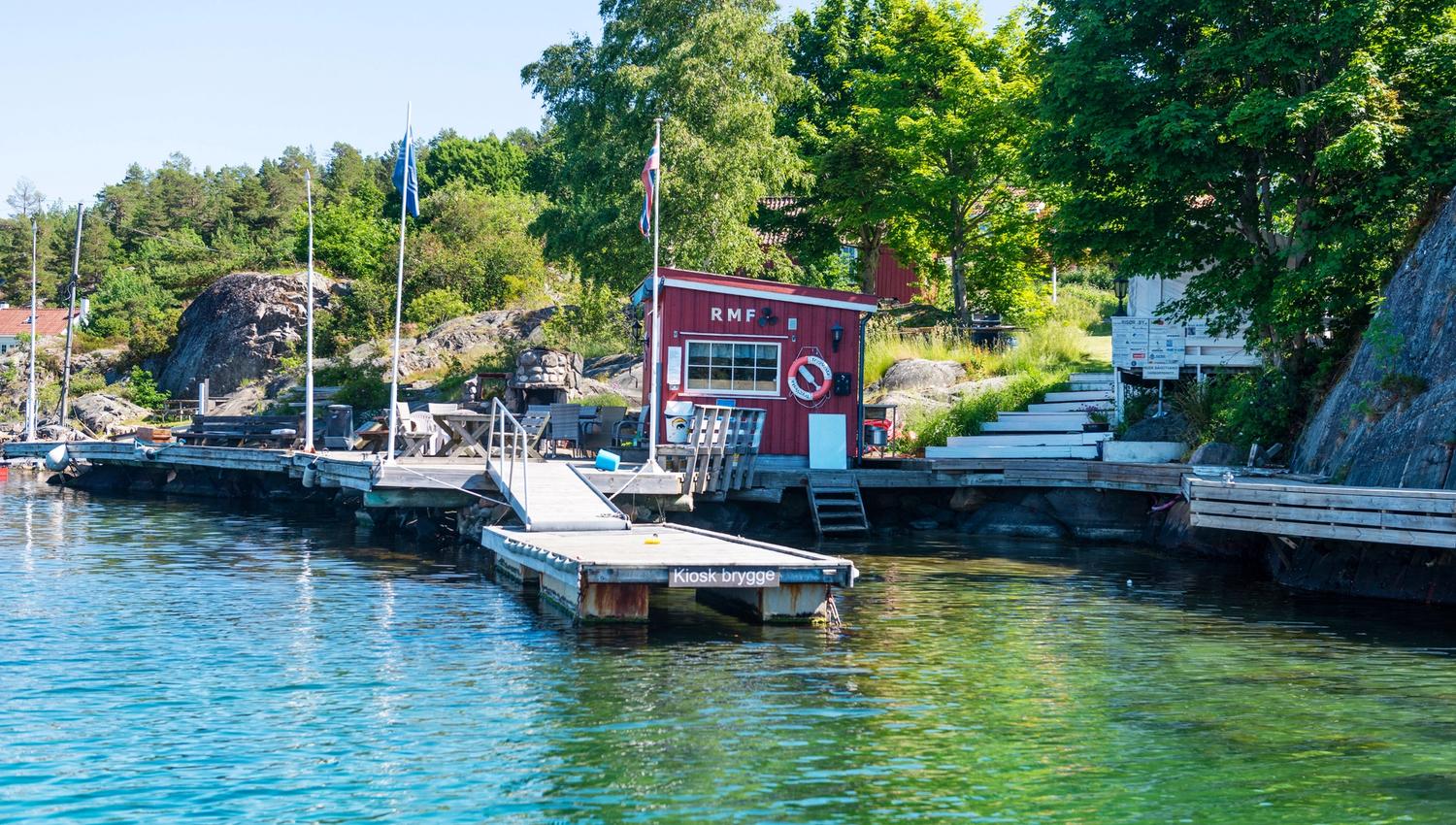 Risør Motorbåtforening at Risøya