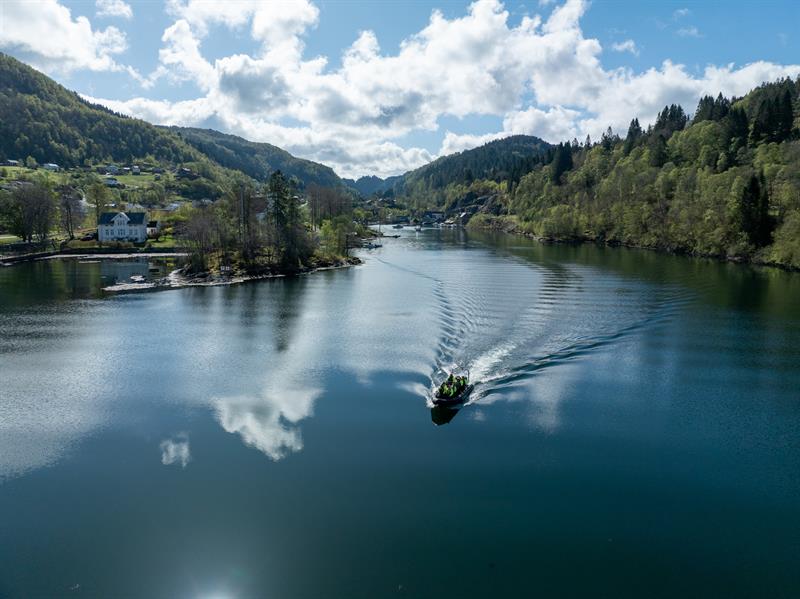 Osterøy e-bike tour with fjord lunch and RIB return to Bergen