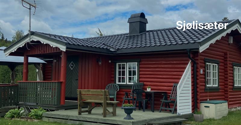 rødt lite hus
