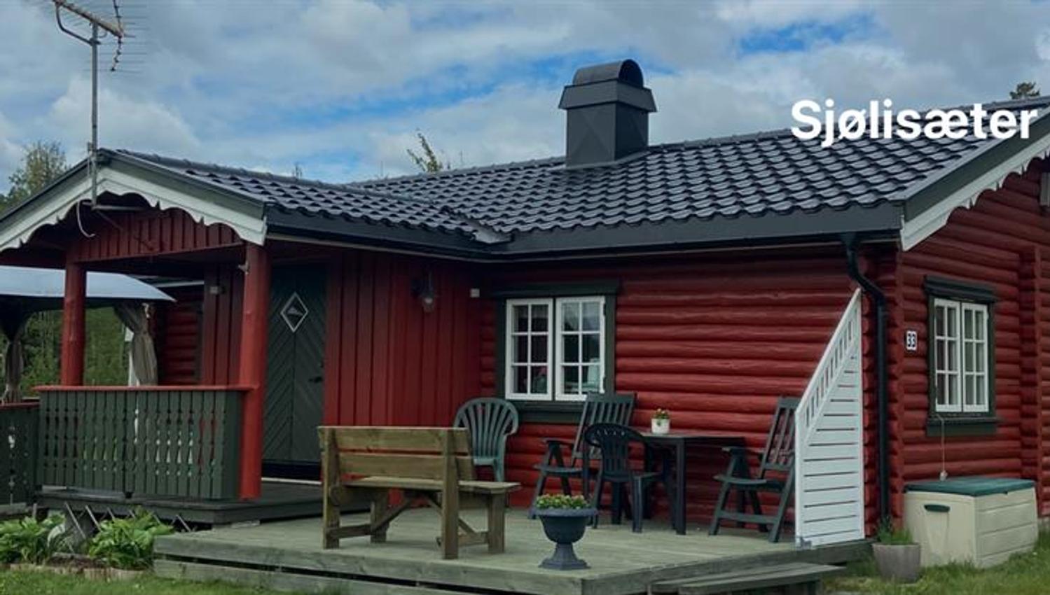 rødt lite hus