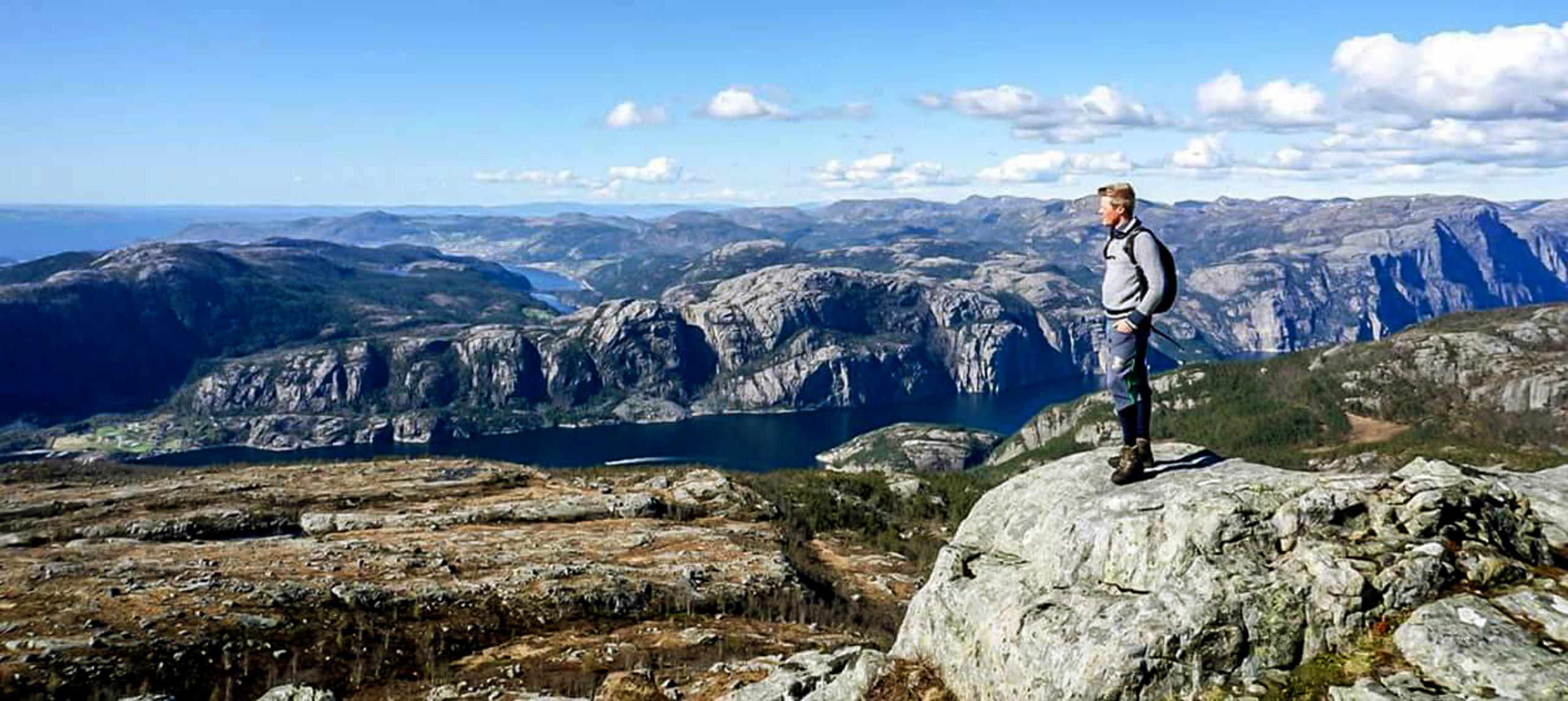 Wanderung nach Vikastakken