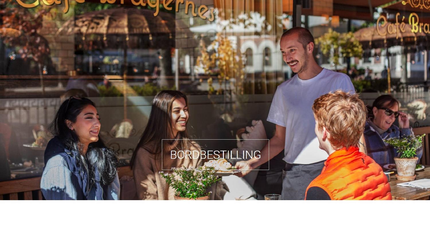 Uteservering på Bragernes Torg