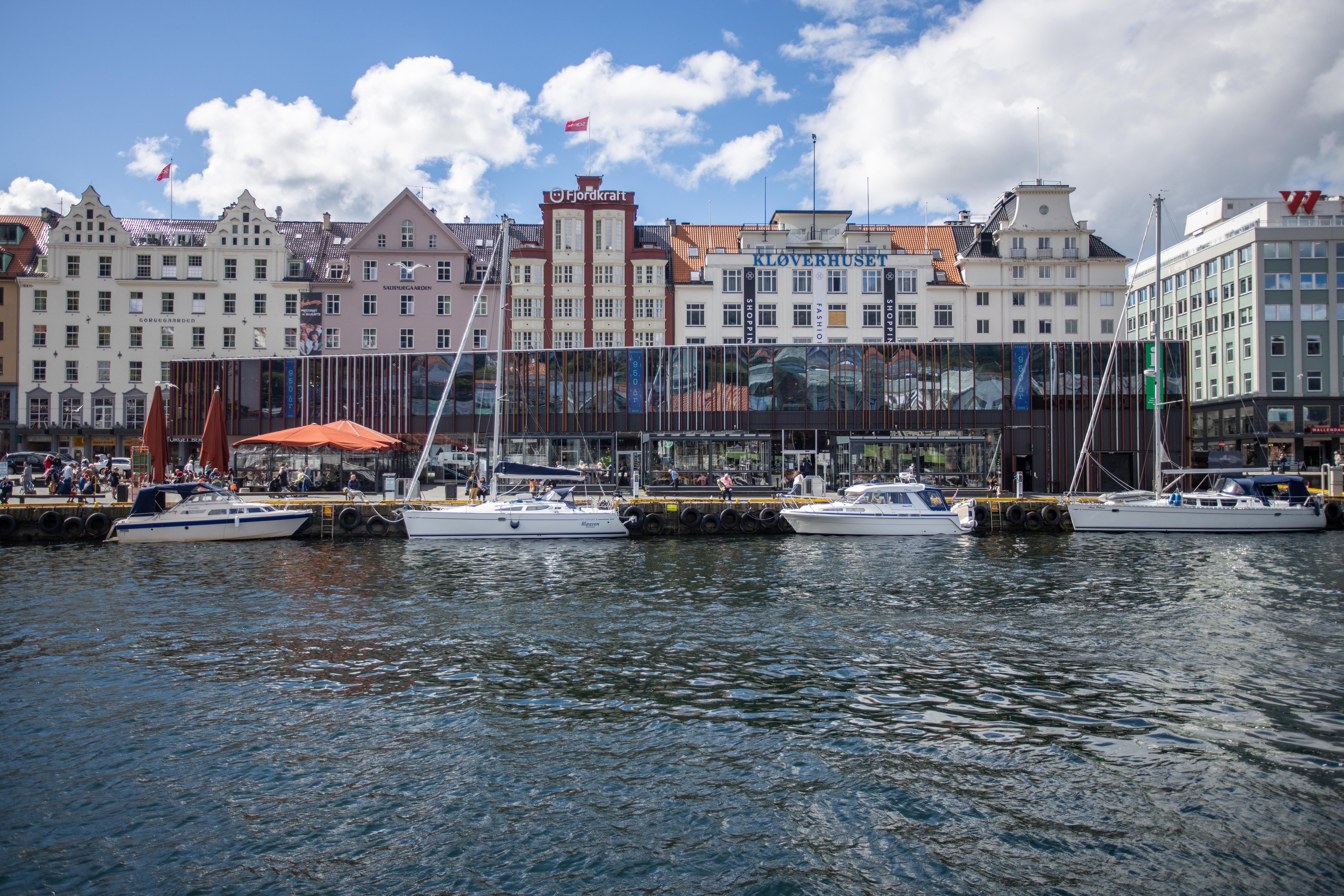 Mathallen at the Fish Market in Bergen