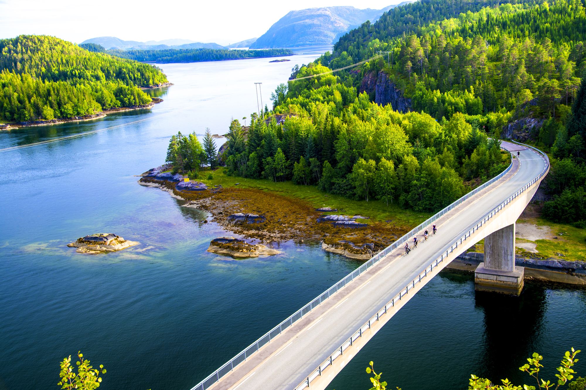 Island hopping in mid-Norway