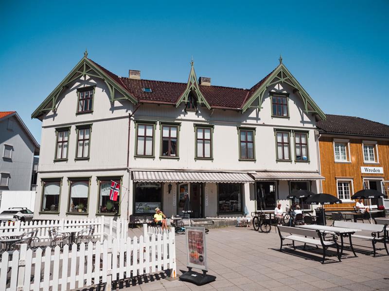 Langesund Landhandel uteplass