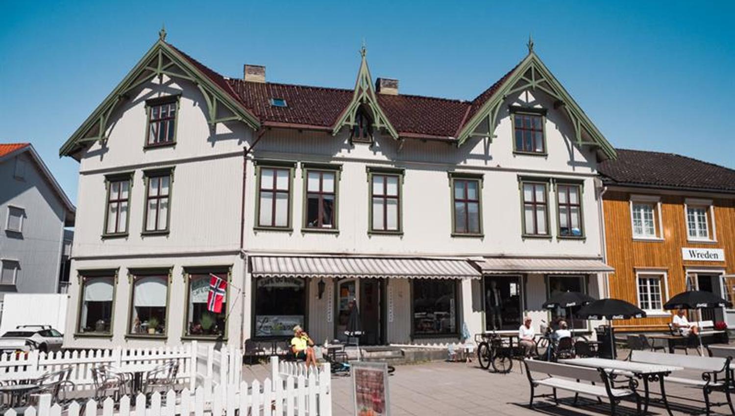 Langesund Landhandel uteplass