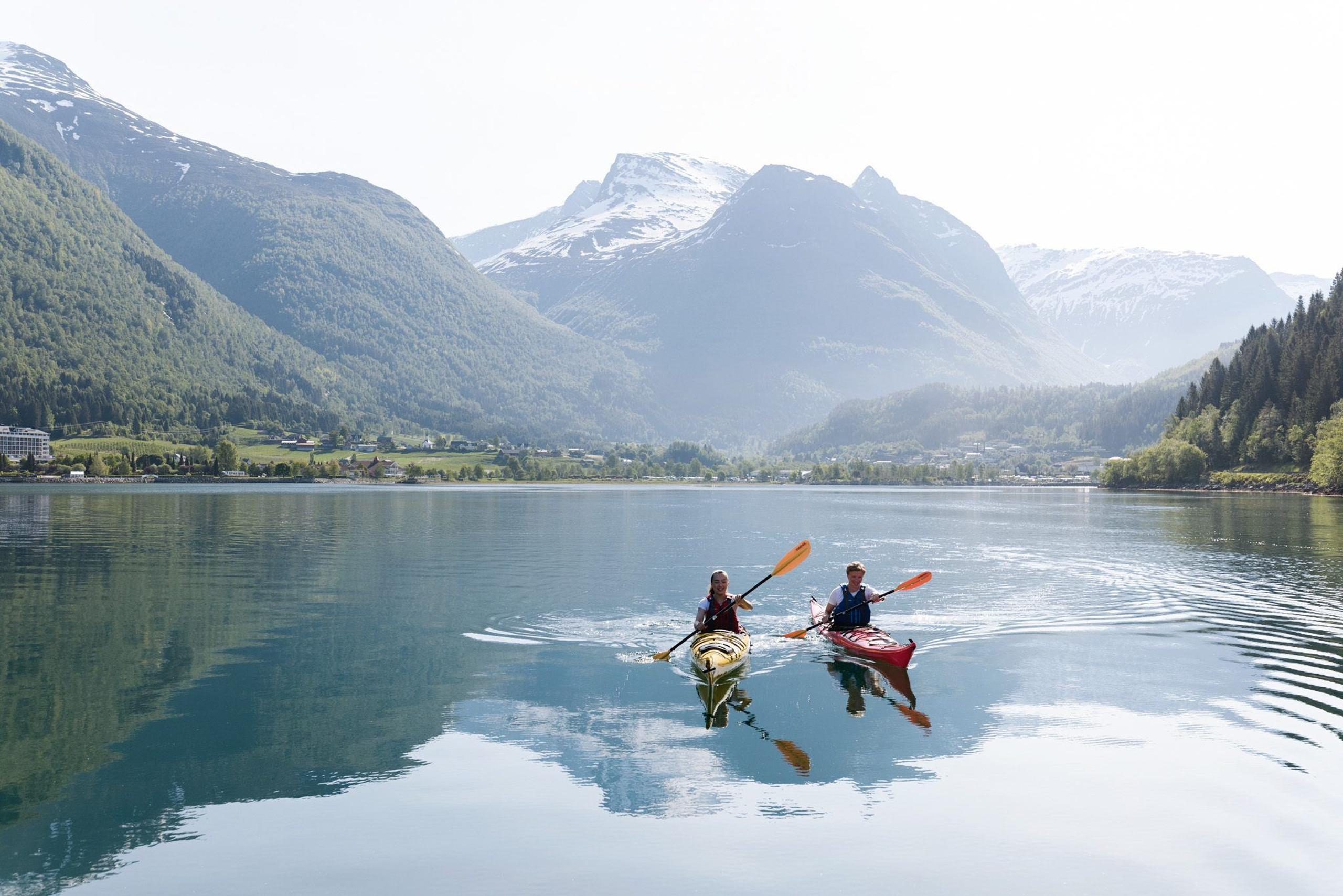 Kayak on the fjord | Loen Active